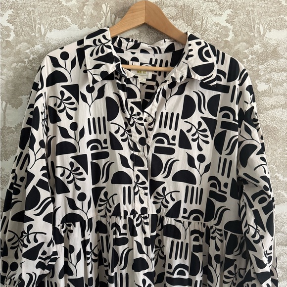 Anthropologie Maeve Bettina 100% cotton Shirt Dress - Picture 2 of 7